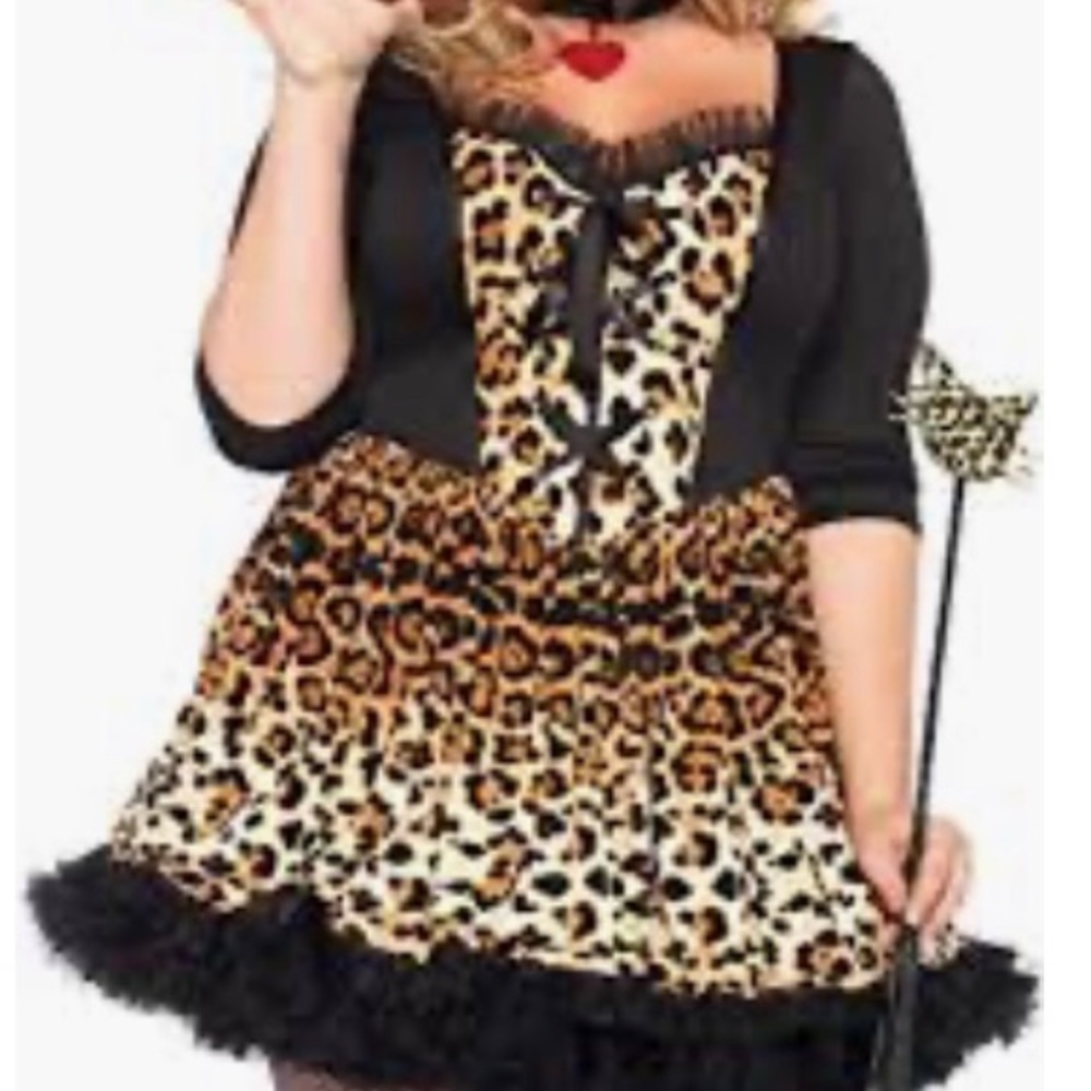 Leg Avenue plus size Wildcat costume sz 3x/4x